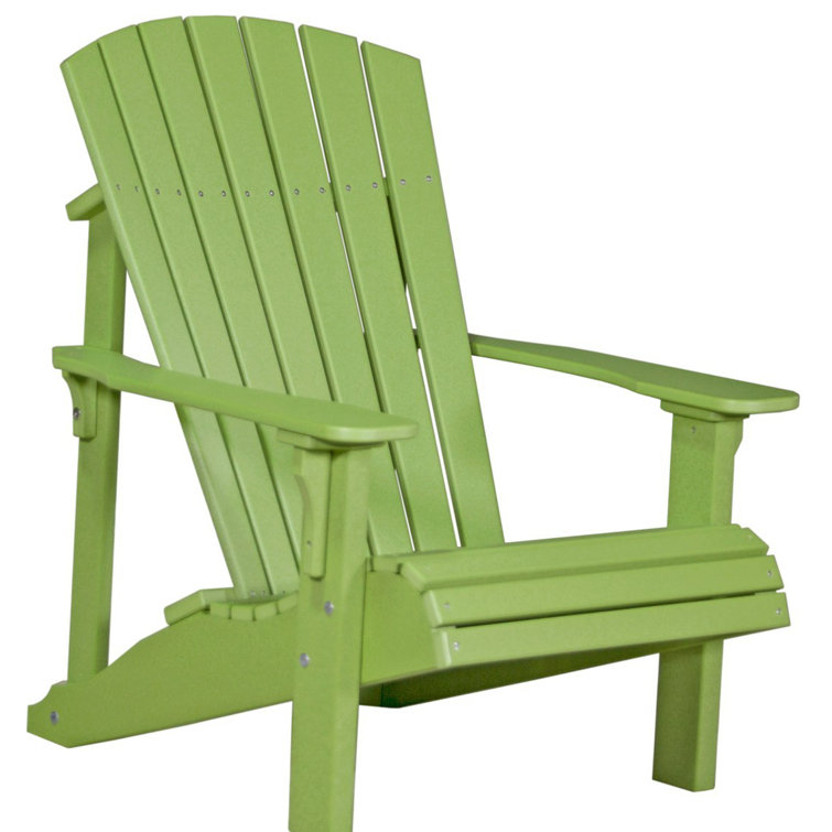 Ebern Designs Lechiaro Deluxe Plastic Adirondack Chair Wayfair Canada